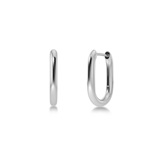 Σκουλαρίκια Edblad Modernist Hoops S Steel