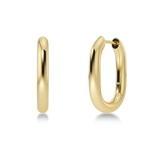 Σκουλαρίκια Edblad Modernist Hoops L Gold