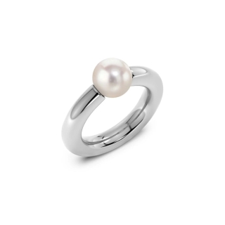 Edblad Modernist Pearl Ring Steel