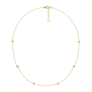 Edblad Stella Mini Necklace Multi Gold