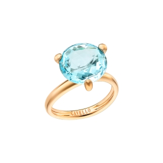 Ring Very Gavello Dolcevita Blue Topaz