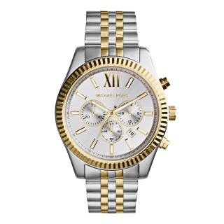 Michael Kors Lexington Chronograph Two-Tone