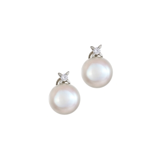 Pearl earrings