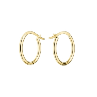 Large Hoops Rosefield Gold
