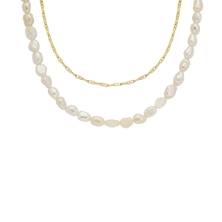 Fossil Heritage Pearl Necklace