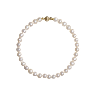 Bracelet with pearls