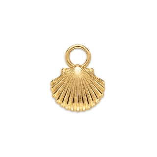 Paul Hewitt Charms Scallop Shell Charm Gold