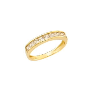 Half eternity ring