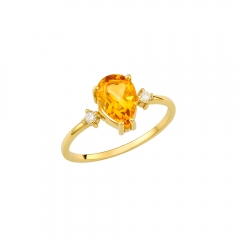 Citrine Ring