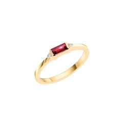 Rhodolite Ring