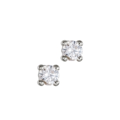 Solitaire Earrings