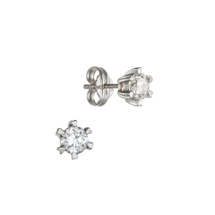 Solitaire Earrings