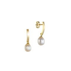 Pearl earrings