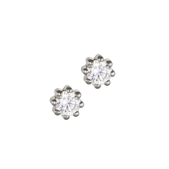 Solitaire Earrings