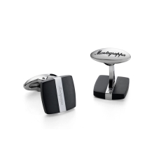 Montegrappa Cufflinks Quadro Steel