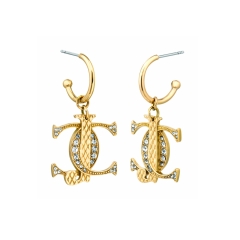 Earrings Just Cavalli Logo