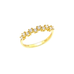 Half eternity ring